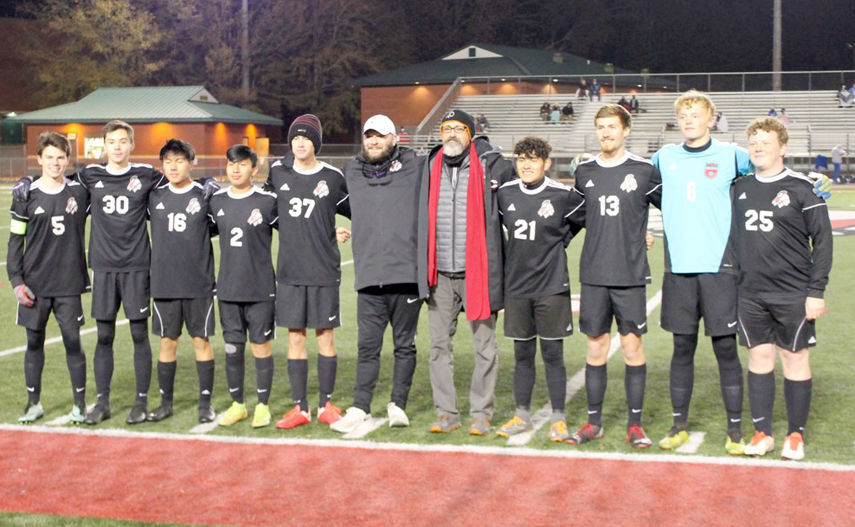 Corinth soccer honors senior boys